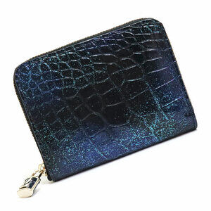 Louis Vuitton Zippy Coin Wallet crocodile brilliant exotic Cosmic Blue